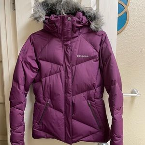 Columbia Lay D Down Omni-Heat Hooded Down Winter Jacket